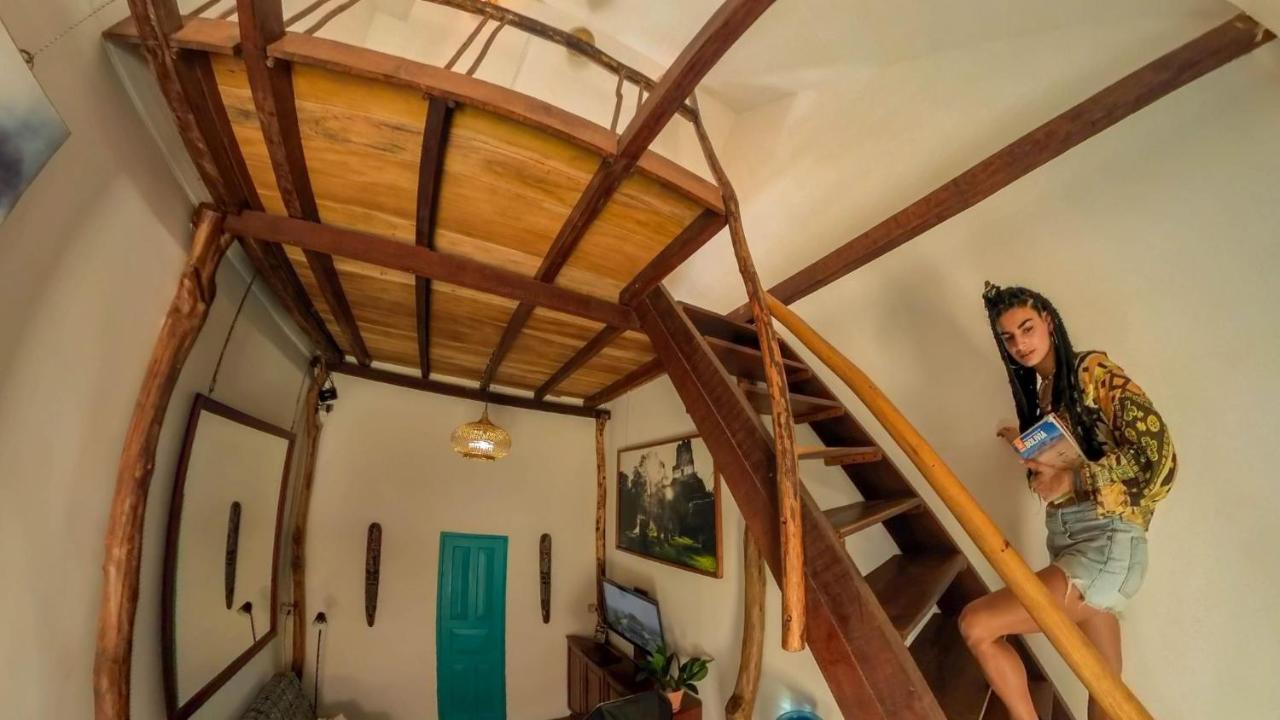 Los Amigos Hostel Flores Rum bild