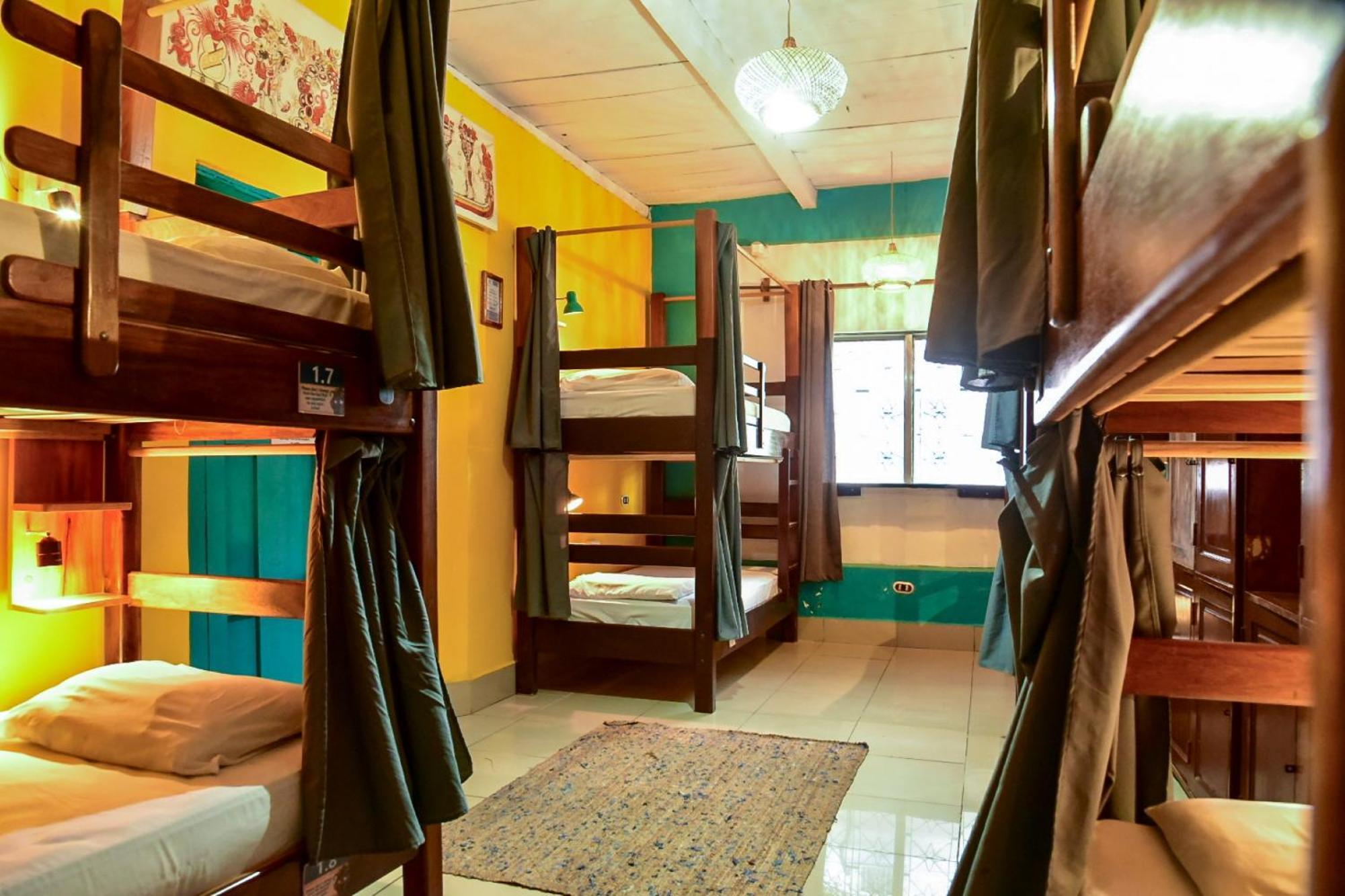 Los Amigos Hostel Flores Rum bild